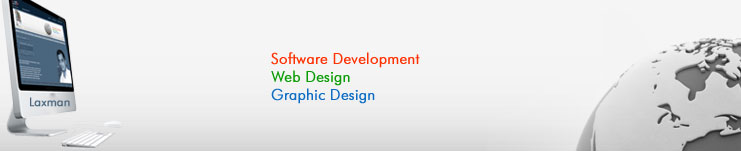 Laxman Bhattarai, Web Design, Graphic Design, Software Development.